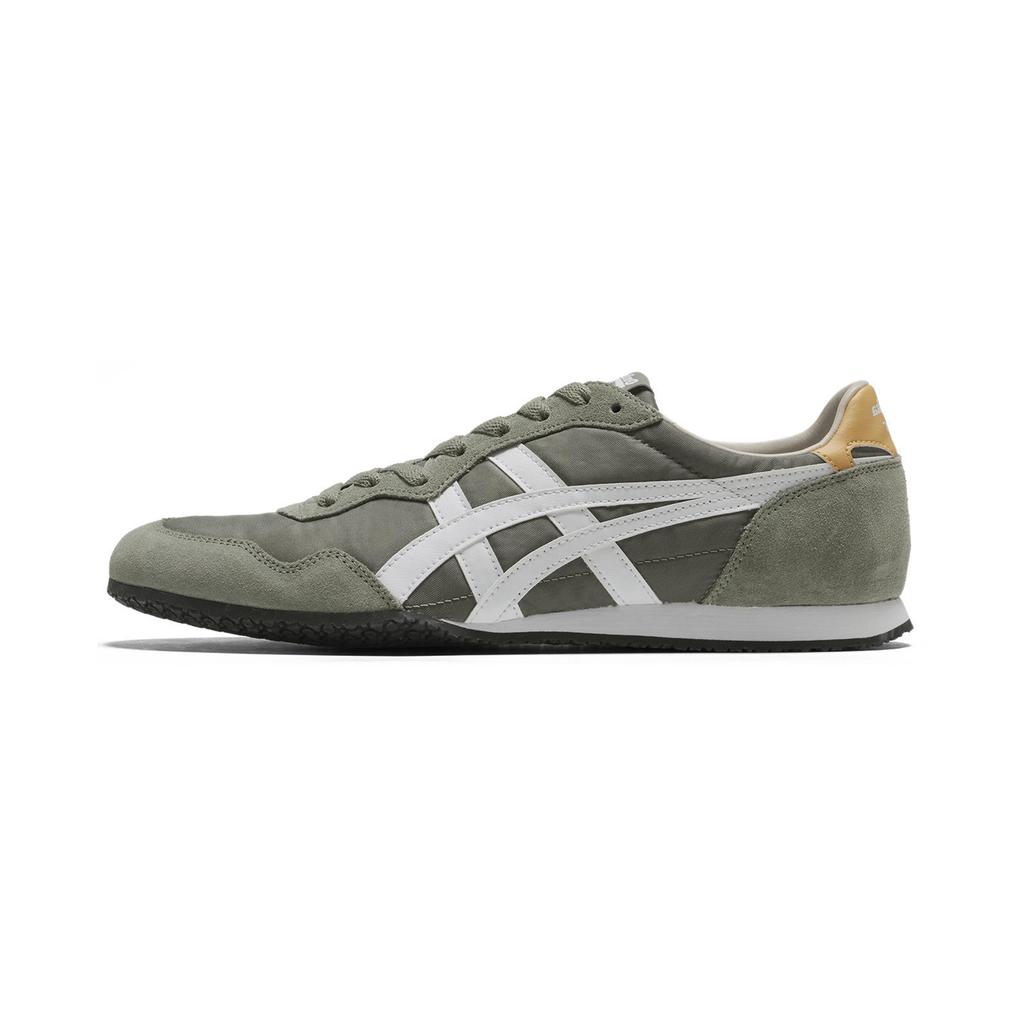 Pantofi de sport unisex Onitsuka Tiger Serrano Burnt Olive White, verde 1183B400-304
