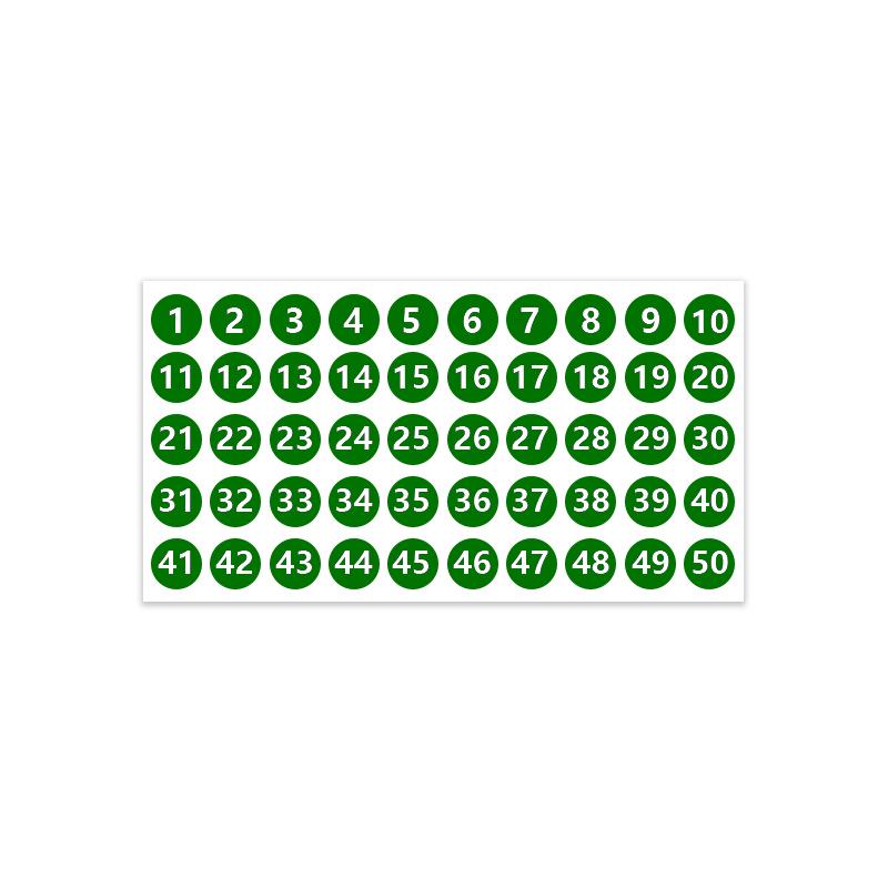 Waterproof Self-Adhesive Number Stickers 1-200 for Clothing, Shoes, and Socks Identification