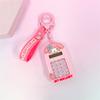 Animation  Key Chain  Kawaii Key Chain Kuromi Cinnamoroll Cute Calculator Decoration Students Christmas Present Toys
