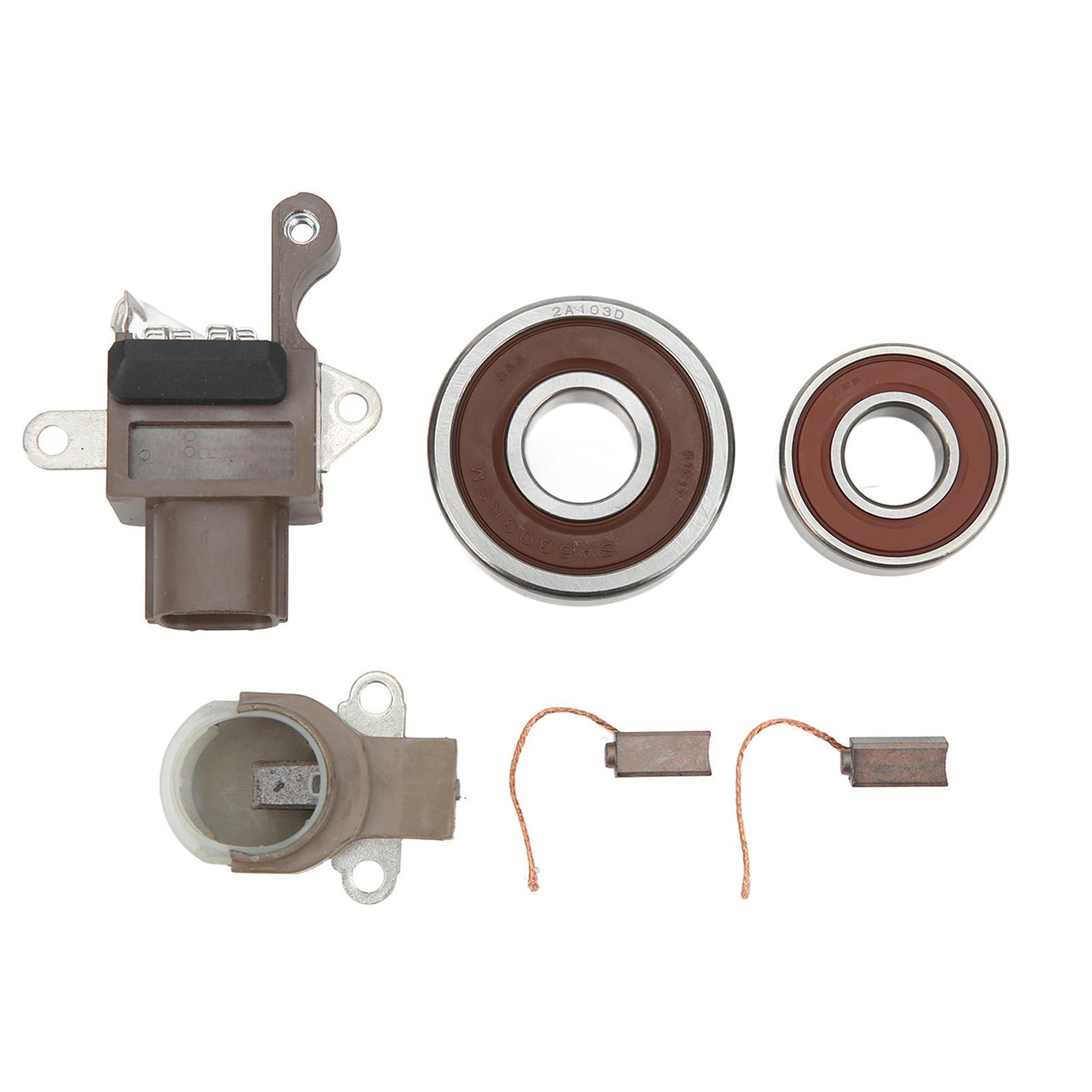 

Ремкомплект генератора Регулятор напряжения Щетки Подшипники 1042105490 Замена для Matrix Corolla