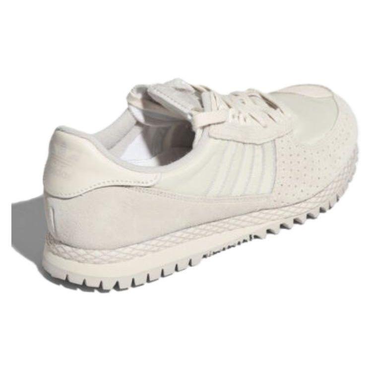 Adidas Originals City Marathon PT Round Toe Comfortable Shock Absorption Non-Slip Low-Top Casual Shoes Men sneakers Beige HQ7073