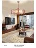 2025 French Retro Chinese Style Chandelier for Master Bedroom & American Study