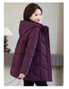 Women’s Short Hooded Windproof Thicken Warm Winter Jacket For Mom