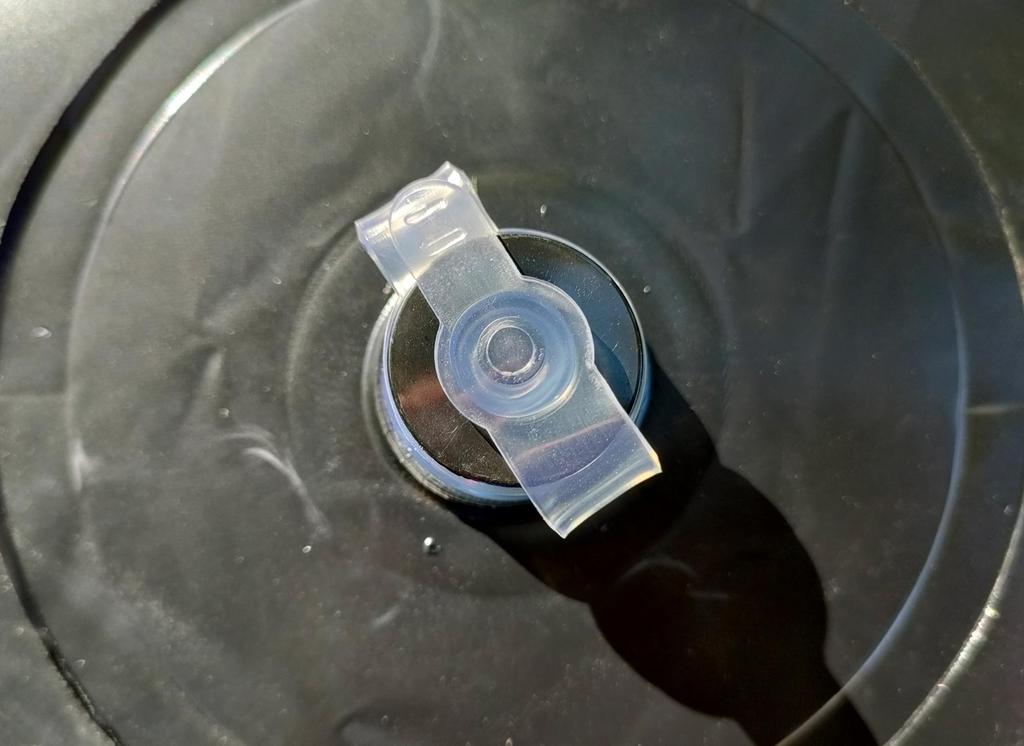 Giant Black Beach Ball, Approximately 100cm In Diameter After Inflation