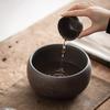 Household Ceramic Pen Wash, Small Tea Residue Bucket, Water Tank, Purple Clay Tea Set, Large Cup Wash