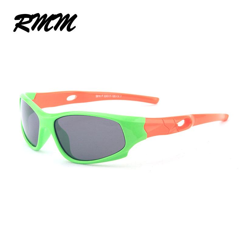 Children's Polarized Sunglasses Baby Child Care UV Glasses Security Silica Gel Frame Brand Sun Glasses Silicone Temple For Kids