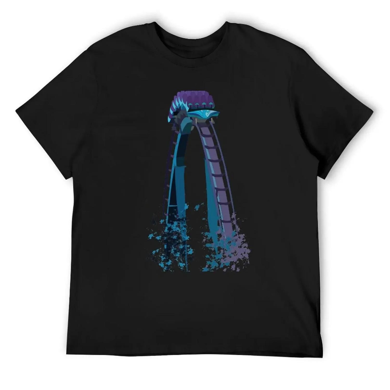 Mako SeaWorld Paint Splash T-Shirt summer top cute tops anime t shirts cheap stuff t shirts men S
