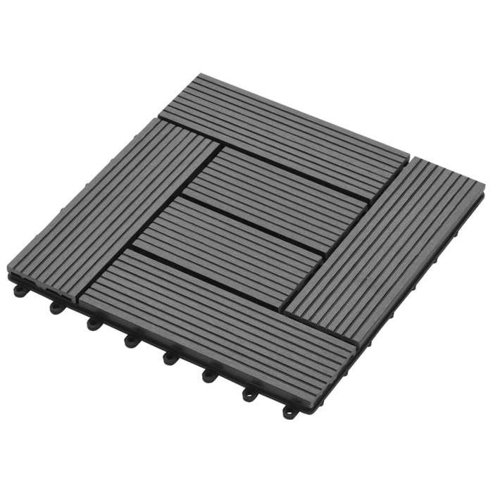 VidaXL 22x Carreaux de Terrasse Carreaux de Patio Carreaux de Balcon Carreaux de Jardin Carreaux de Sol Carreaux de Plancher 277799