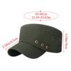 Fashion Anti-UV Fishing Hat Casual Cotton Sun Hat Outdoor Sunscreen Retro Flat Top Hat Spring Summer