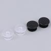 100Pcs Plastic Buckles Ornaments For Shoes Accessories Diy Shoes Buttons Lightweight Buckles Black Clear Buckles Findings