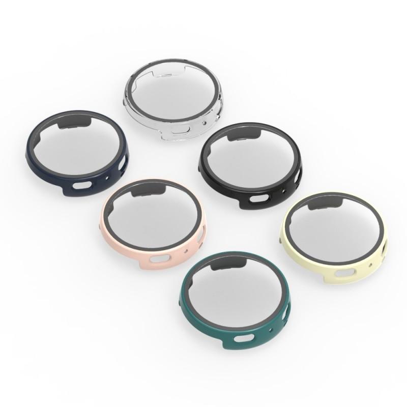 Full Case for Amazfit Active Max A2557 Tempered Glass Protector for Huami Amazfit Active Max Bumper Shell Frame Accessiory