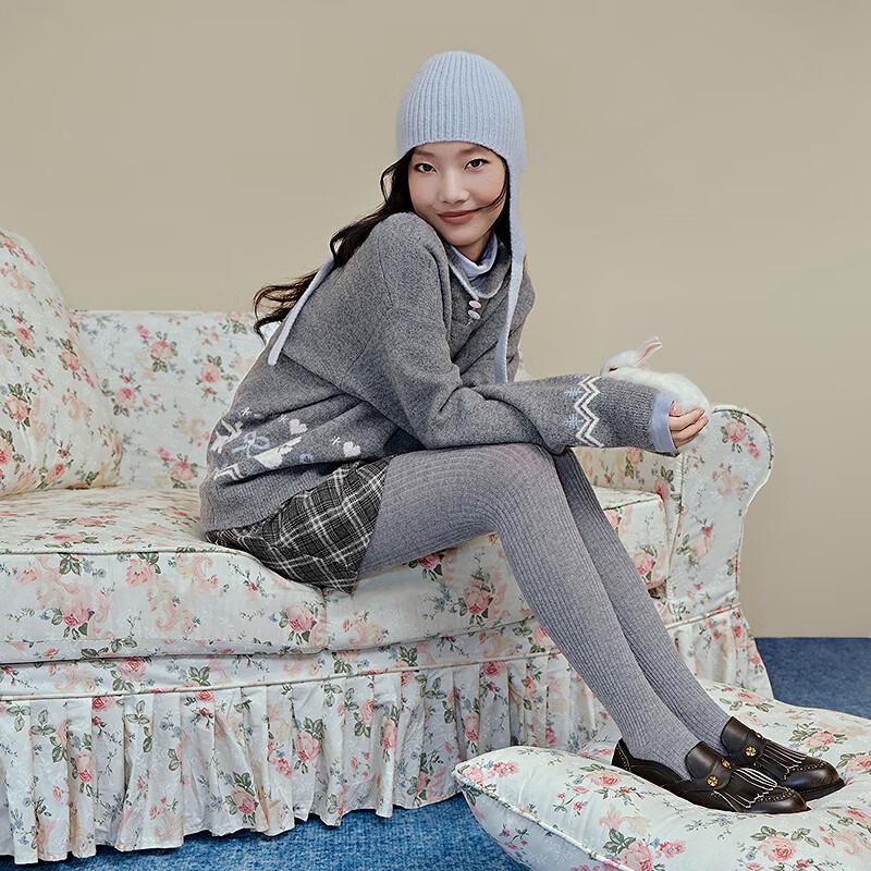 Ledin Women's Fair Isle Loose-Fit Knit Sweater