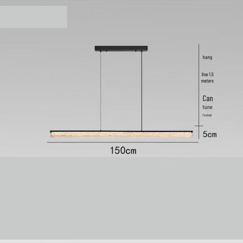 Liangtu Minimalist Italian Style Linear Pendant Light
