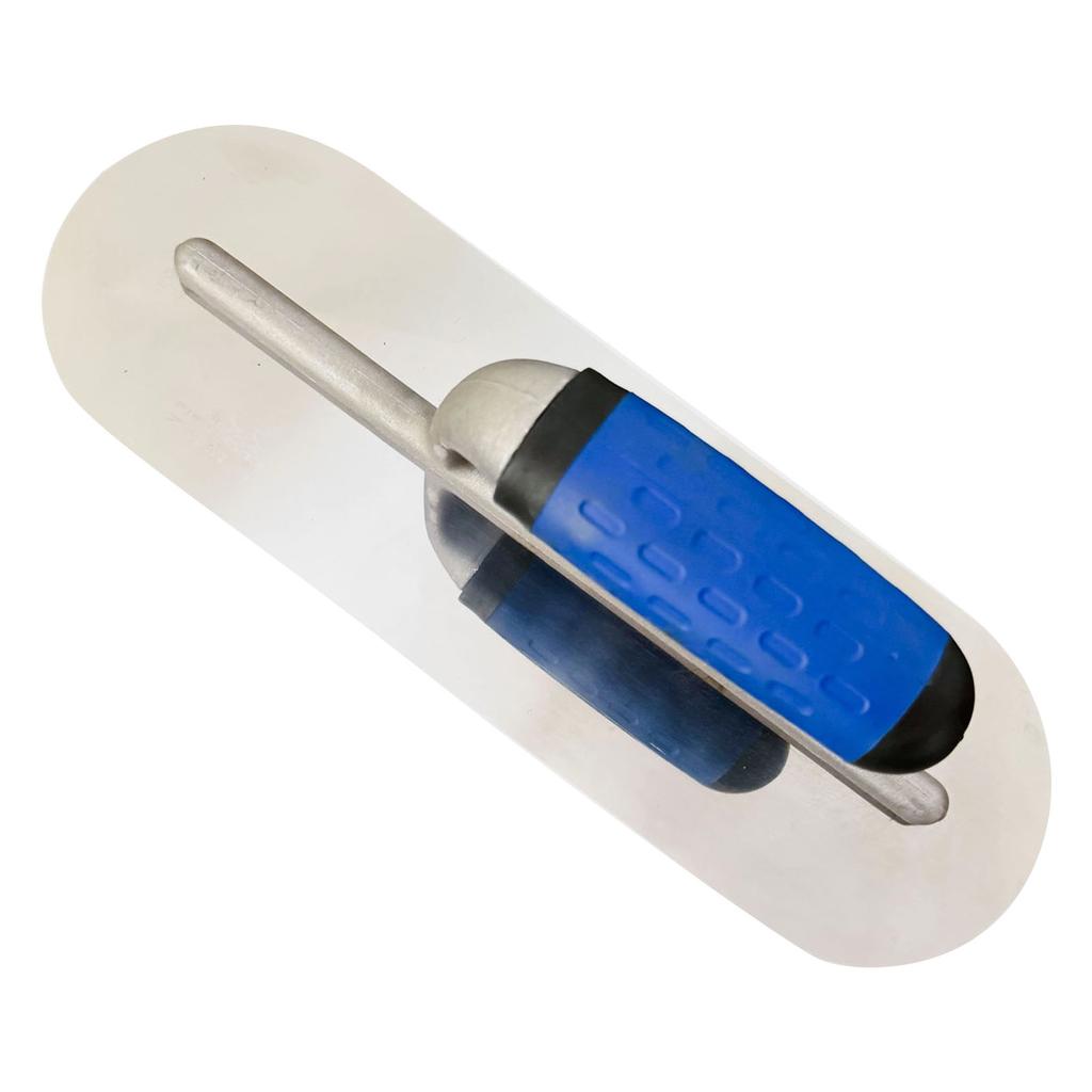 Stainless Steel Rounded Edge Trowel Drywall Tool For Smooth Plastering Ideal For Professional Masons And DIY Enthusiasts