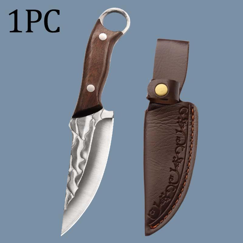 1 PC/3 PCS Stainless Steel Multipurpose Kitchen Knife Set Cleaver Boning Slicer Butcher Fruit Camping Tools Outdoor