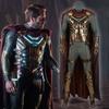 Premium Spider Man Far From Home Mysterio Cosplay Costume With Exquisite Workmanship And Breathable Fabric For Halloween Fun