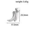Jewelry 316L Stainless Steel 18K Gold Boots Pendants Women's Boots Shoe DIY Necklace Bracelet Bag Pendant Accessories