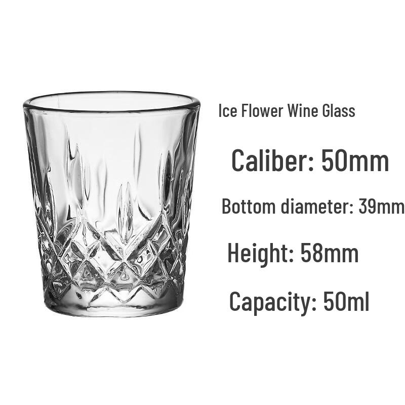 Shangqi Kristall Goldfolie Whiskeyglas