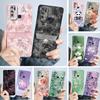 For Vivo Y30 Y 50 Phone Case Vivo 1938 1935 Cover Fashion Simplicity Flower Soft Liquid Silicone Shell For Vivo Y 30 Y50 Fundas