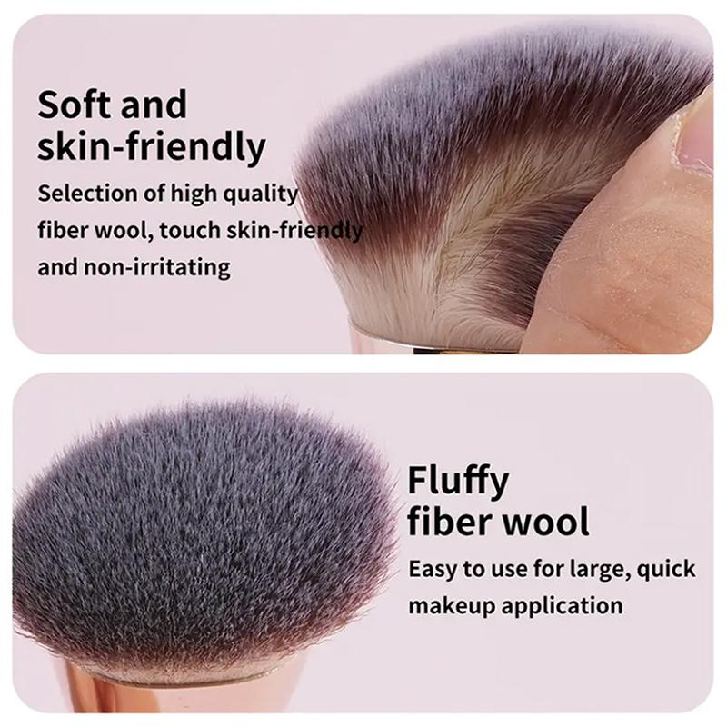 1/2/5Pcs Foundation Makeup Brush Double-Ended Flat/Angle Top Contour Brush For Beauty Blending Liquid Powder Concealer Cream