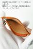 Yamabuki Tochigi Leather Coin Purse Zipper Coin Case Compact Small Genuine Leather Made In Japan Tanned Leather Wallet Tochigireza Domestic Simple