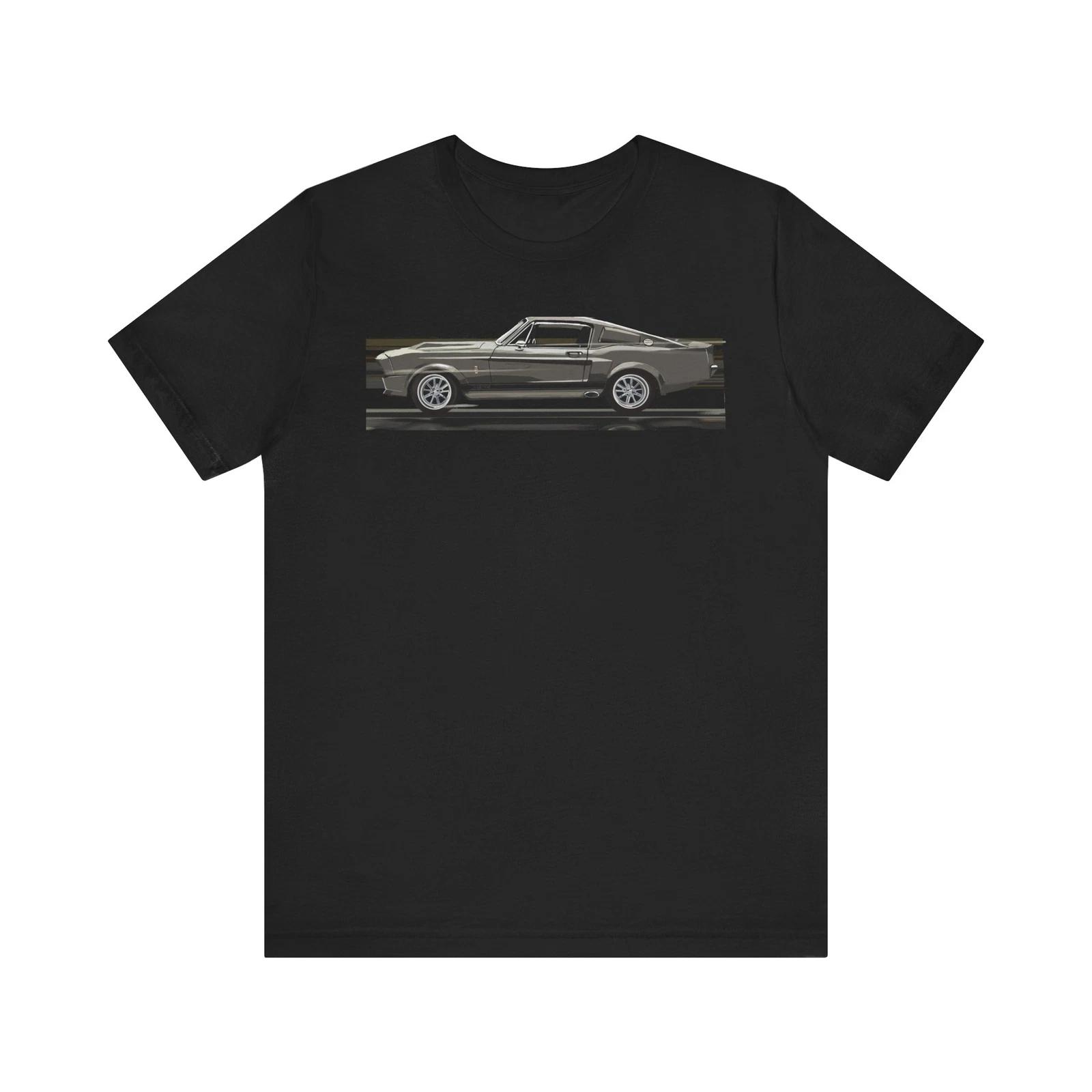 Classic Eleanor Mustang GT500 American Muscle Unisex T-Shirt, Shelby GT500 Tee, XL