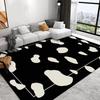 Living Room Carpe Dirt Resistant and Easy To Maintain Bedroom Carpet Bedside Carpet Anti Slip