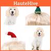 Unique Light Gold Long Wavy Pet Wig Hat For Dogs And Cats Perfect For Christmas Festivities