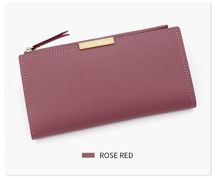 Korean Style Women's Bifold Wallet and Card Holder