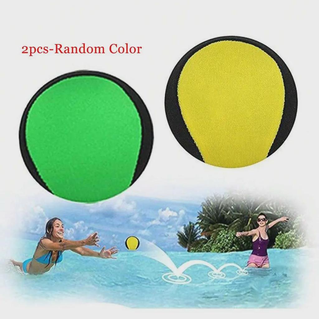 Premium Bouncing TPR Water Ball: Stretch Fabric Beach & Pool Toy for Fitness & Games
