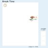 Kamiiso SAIEN Otome Kaishi Paper with Break 175mm x 20 3516 Case, Time, 145mm, Sheets, No.