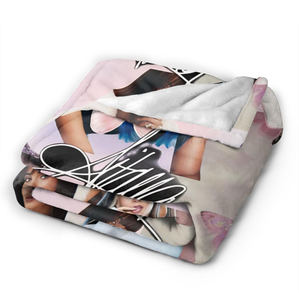 Aitanaed Singer Alpha Album Blanket Warm Cozy Fluffy  Throw Blankets for Bed 50x60 Inch Multiple Sizes Bedding Throws