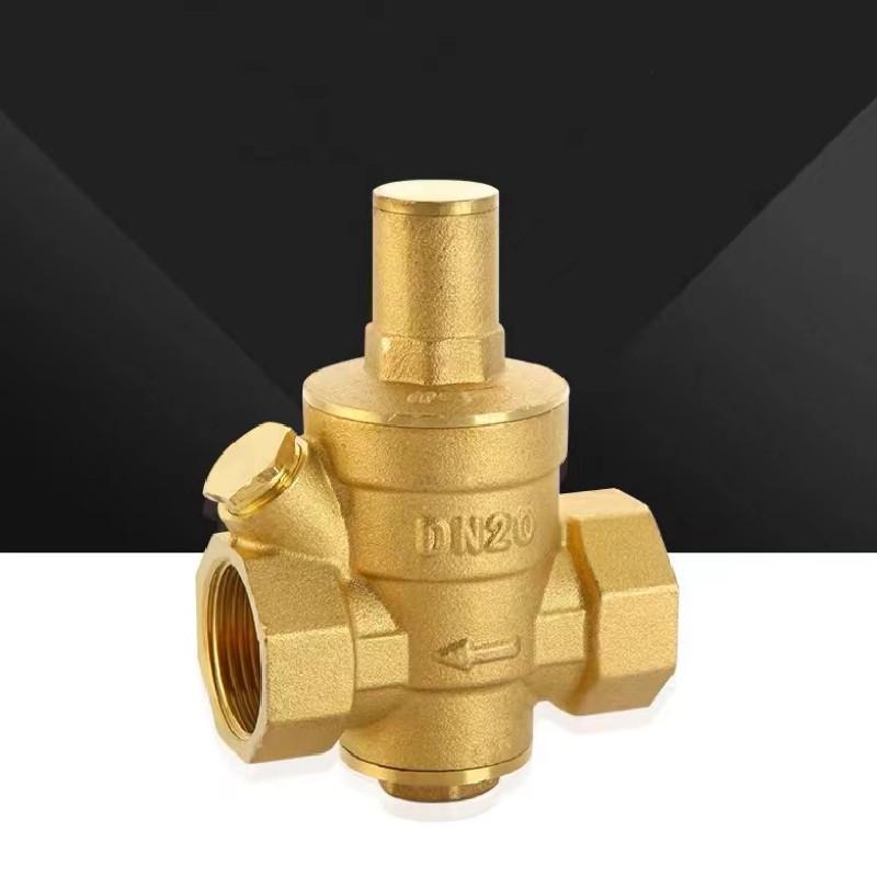 Brass Pressure Reducing Valve - Piston Type, 4 Points DN20