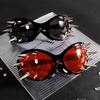 New European and American style, quirky and cool glasses, cyberpunk-style devil glasses, party sunglasses, party eyewear