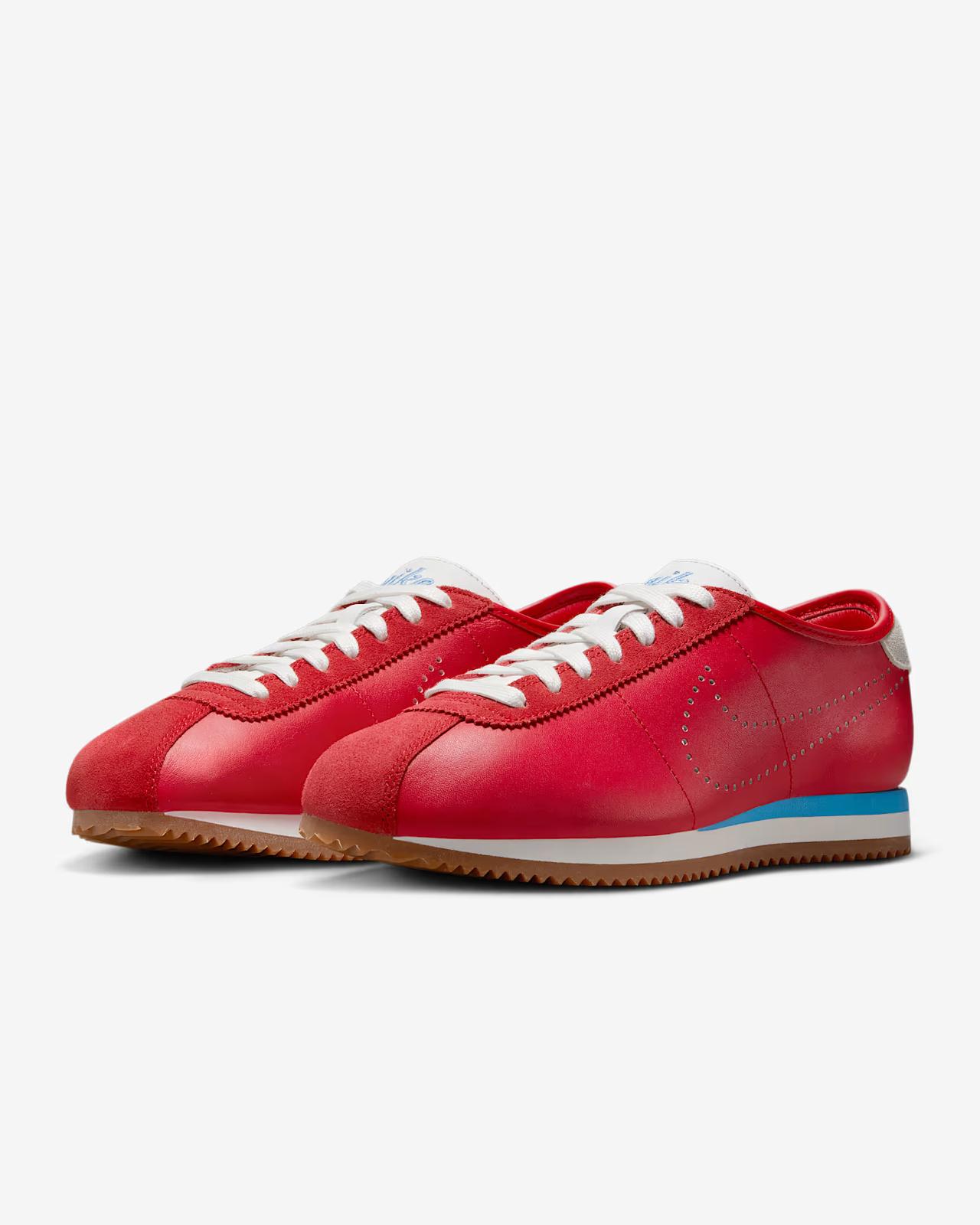 HQ1841-600 Nike Cortez Leather University Red Summit White  (Women s) 7W