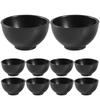 KOMBIUDA Set of 20 Miniature Dollhouse Bowls, 3" X 0.6" X 0.55", Perfect for Dollhouse Kitchen Decor and Pretend Play