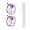 40oz Flip Straw Leak Proof Lid for Stanley H2.0 Quencher ProTour Tumbler Lid Replacement for Stanley Cup Accessories Straw Cover Cup Holders 5
