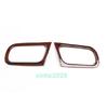 For Infiniti G25 G37 2010-13 Peach Wood Grain Inner Front Door Handle Frame Trim