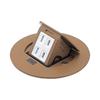 Panasonic Residential F Type Upcon Round 2 Mouths Oak 2P 15A 125V DU1100DK