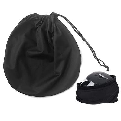Samcos Helmet Holder, Drawstring Type, Protective Bag, Black, Flexible, Lightweight, Helmet Storage Bag, Motorcycle,