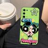 The P-Powerpuff Girls Cover Phone Case For OPPO RENO 11 11F 10 8T 8 7Z 7 6Z 6 5 5F 4 4F LITE PRO TPU Case Funda Coque Shell