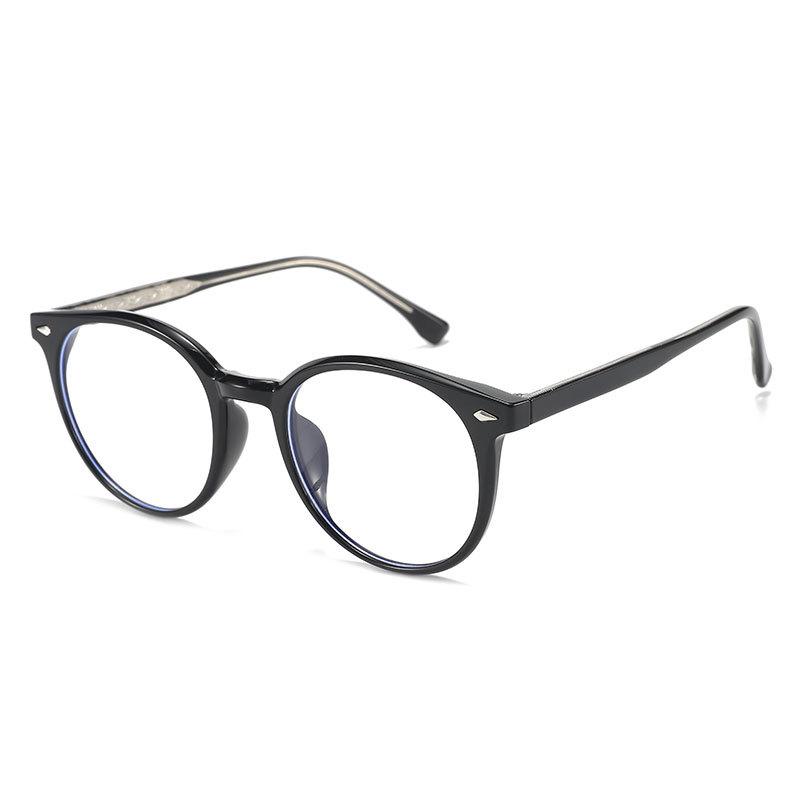 

Tr90 Anti-Blue Glasses Frame, Flat Glasses Computer Glasses, Fashionable Decorative Retro Myopia Glasses Frame For Women
