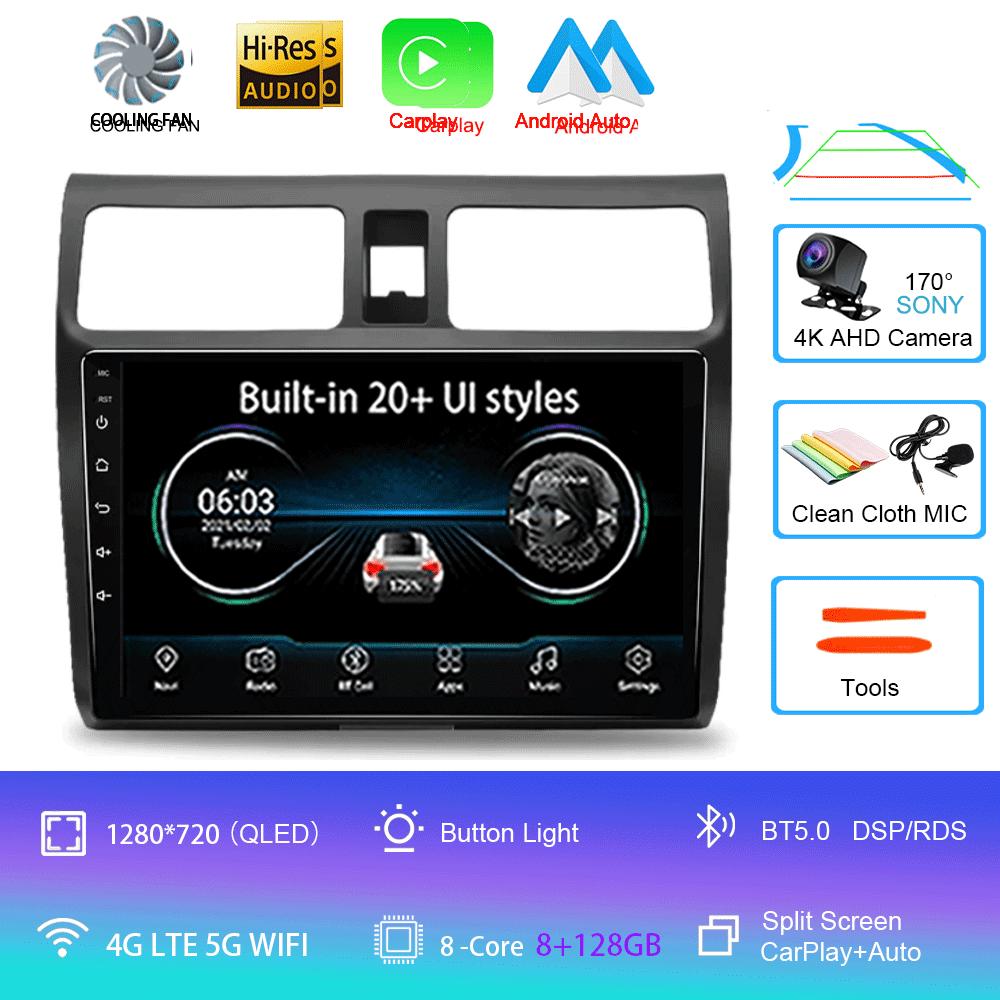 9 Inch Android 14 For Suzuki Jimny JB64 JB74 2018 - 2020 Multimedia Video Player Car Radio Stereo GPS 2din Navigation Carplay