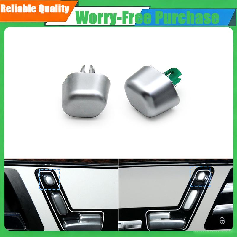 For Mercedes Benz S CL Class W221 W216 S300 S320 S350 S400 Car Left Right Seat Headrest Button Cover Adjustment Switch Buttons