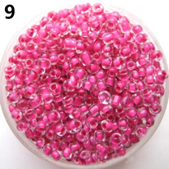 500Pcs 2mm Round Glass Seed Beads for DIY Bracelet Necklace Jewelry