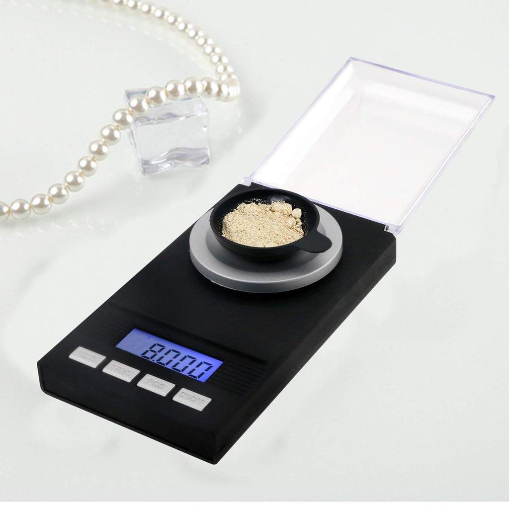Portable Pocket Digital Scale (Scale) 0.001g-50g Precision Balance for Professional Use