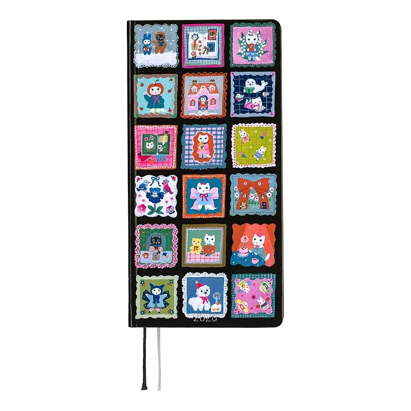 

Hobonichi Techo 2026 Weeks Yumi Kitagishi/Shironeko no Daily Life April Start Weekly Planner Weekly Left Slim Vertical