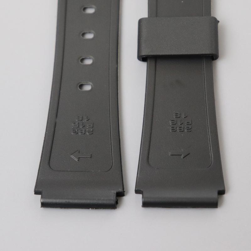 Silicone Watch Strap for A168/158/F91W W218 Ae1200 Models, 18mm