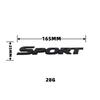 Auto SPORT Sport Emblem 3D Buchstabe Auto Heck Modifikation Aufkleber