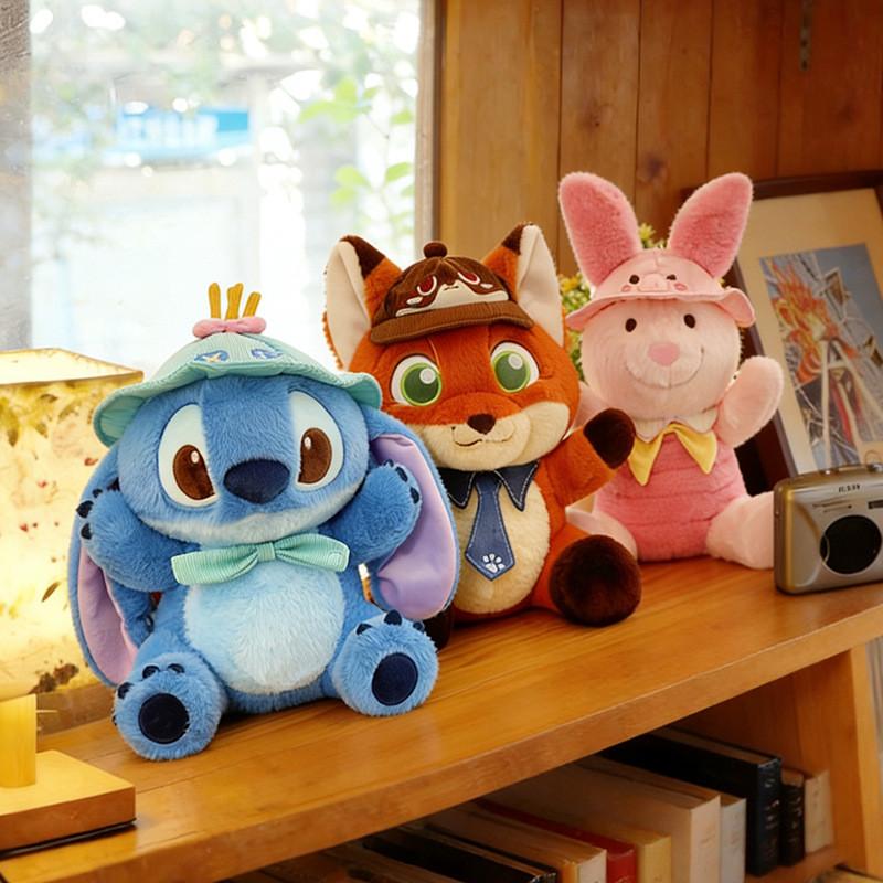 Piglet Donald Duck Stitch Nick Wilde Plush Toy With Pp Cotton Filling For Collectors And Kids